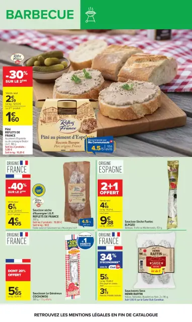 Carrefour France offers from 21 April to 4 May 2026 BARBECUE DEALS - Page 24