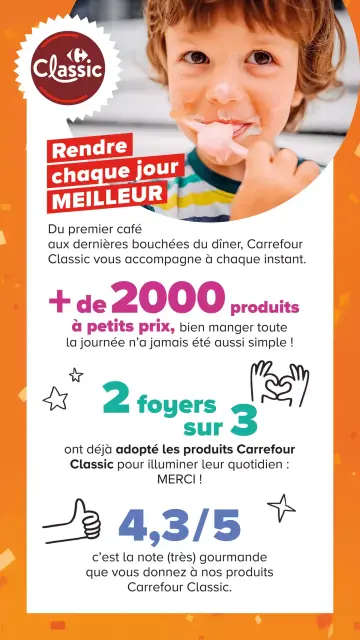 Carrefour France offers from 8 April to 4 May 2026 DISCOVER THE CARREFOUR CLASSIC BRAND - Page 5