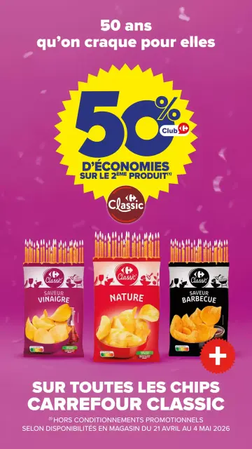 Carrefour France offers from 8 April to 4 May 2026 DISCOVER THE CARREFOUR CLASSIC BRAND - Page 11