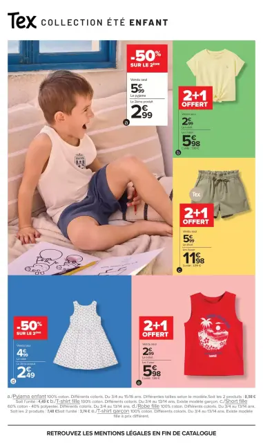 Carrefour France offers from 14 to 27 April 2026 SUMMER SPECIAL TEX OFFERS - Page 16