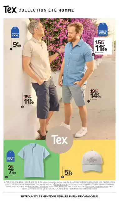 Carrefour France offers from 14 to 27 April 2026 SUMMER SPECIAL TEX OFFERS - Page 13