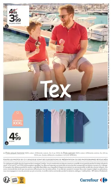 Carrefour France offers from 14 to 27 April 2026 SUMMER SPECIAL TEX OFFERS - Page 24