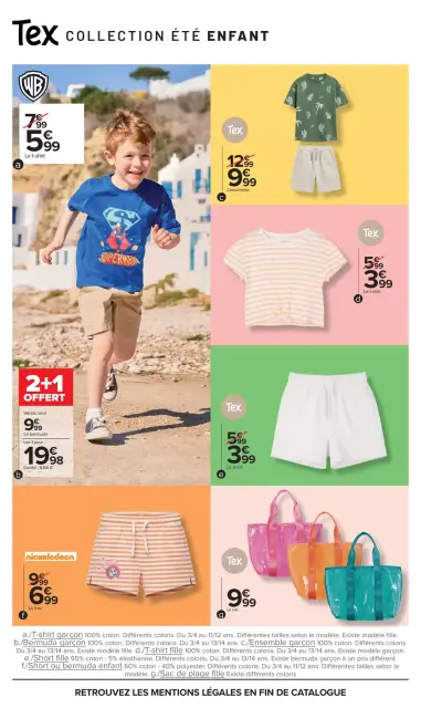 Carrefour France offers from 14 to 27 April 2026 SUMMER SPECIAL TEX OFFERS - Page 18