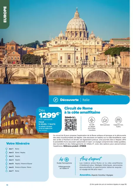 Carrefour France offers from 22 January to 22 June 2026 TOUR STAYS OFFERS - CROSSROADS TRAVEL CREATIONS - Page 12