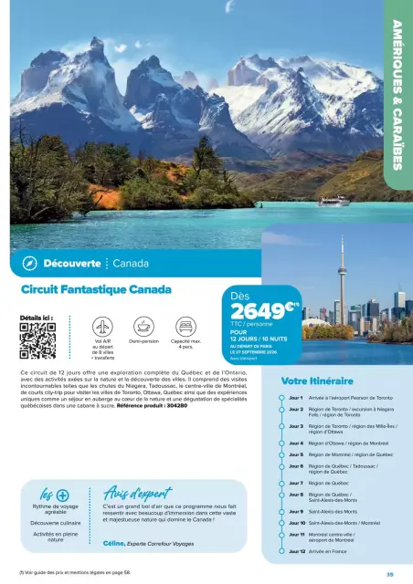 Carrefour France offers from 22 January to 22 June 2026 TOUR STAYS OFFERS - CROSSROADS TRAVEL CREATIONS - Page 35