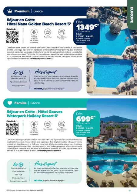 Carrefour France offers from 22 January to 22 June 2026 TOUR STAYS OFFERS - CROSSROADS TRAVEL CREATIONS - Page 17