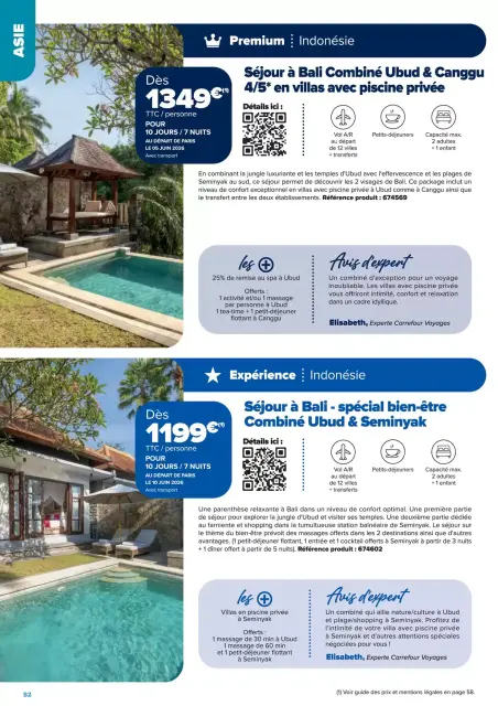 Carrefour France offers from 22 January to 22 June 2026 TOUR STAYS OFFERS - CROSSROADS TRAVEL CREATIONS - Page 52