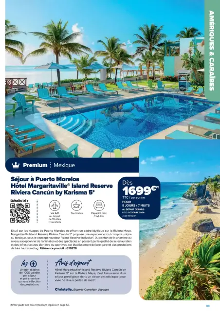 Carrefour France offers from 22 January to 22 June 2026 TOUR STAYS OFFERS - CROSSROADS TRAVEL CREATIONS - Page 39