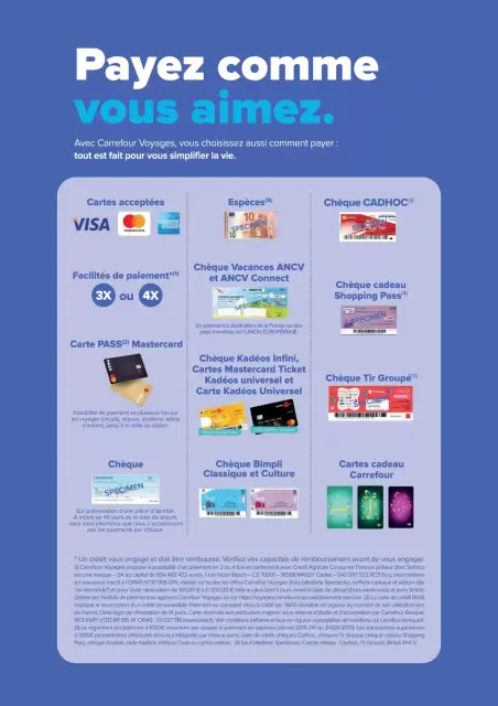 Carrefour France offers from 22 January to 22 June 2026 TOUR STAYS OFFERS - CROSSROADS TRAVEL CREATIONS - Page 59