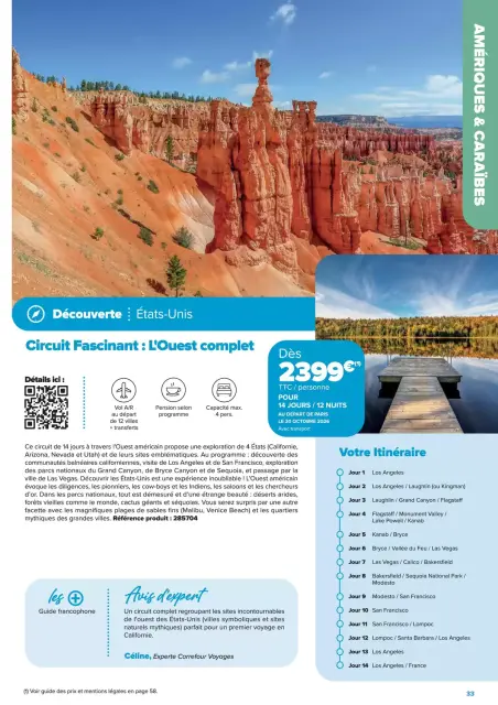 Carrefour France offers from 22 January to 22 June 2026 TOUR STAYS OFFERS - CROSSROADS TRAVEL CREATIONS - Page 33