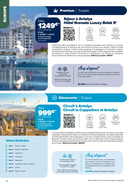 Carrefour France offers from 22 January to 22 June 2026 TOUR STAYS OFFERS - CROSSROADS TRAVEL CREATIONS - Page 20
