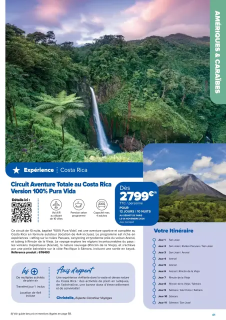 Carrefour France offers from 22 January to 22 June 2026 TOUR STAYS OFFERS - CROSSROADS TRAVEL CREATIONS - Page 41