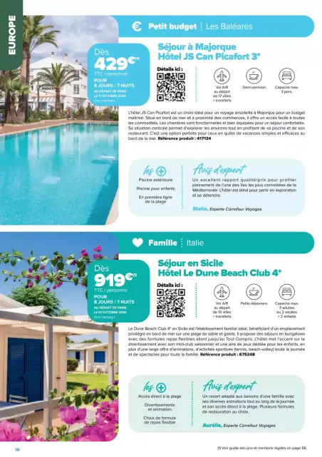 Carrefour France offers from 22 January to 22 June 2026 TOUR STAYS OFFERS - CROSSROADS TRAVEL CREATIONS - Page 10