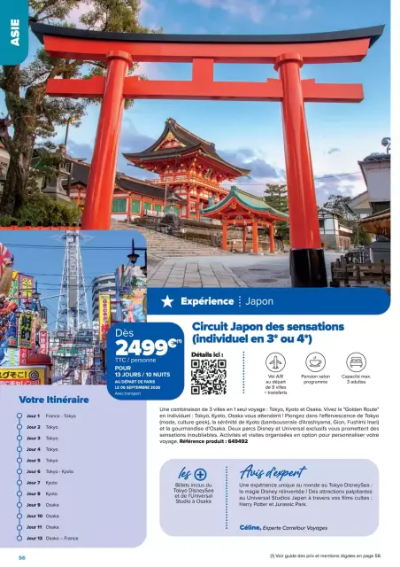 Carrefour France offers from 22 January to 22 June 2026 TOUR STAYS OFFERS - CROSSROADS TRAVEL CREATIONS - Page 56