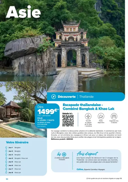 Carrefour France offers from 22 January to 22 June 2026 TOUR STAYS OFFERS - CROSSROADS TRAVEL CREATIONS - Page 50