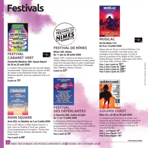 Carrefour France offers from 3 April to 30 September 2026 THE BOOK OF OUTINGS OFFERS - Page 14