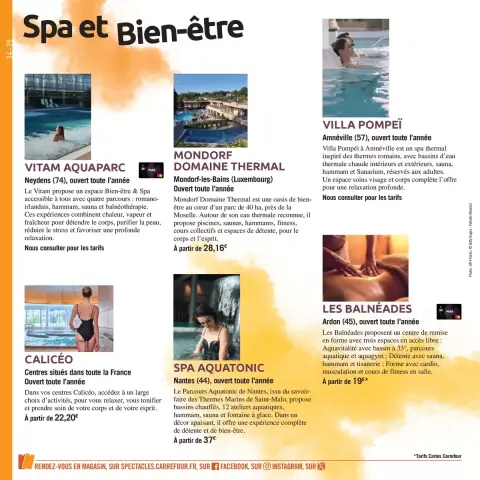 Carrefour France offers from 3 April to 30 September 2026 THE BOOK OF OUTINGS OFFERS - Page 34