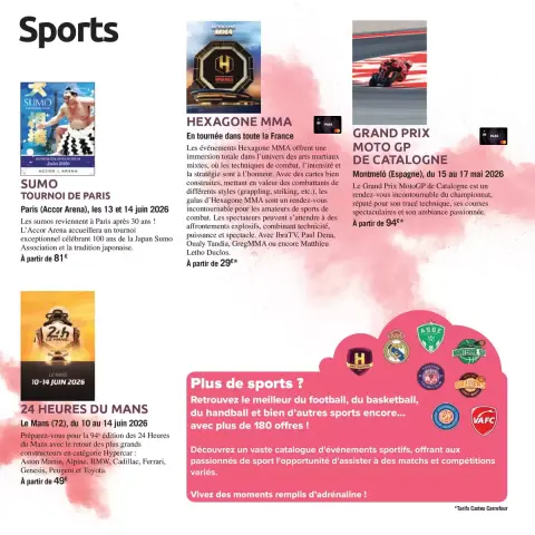 Carrefour France offers from 3 April to 30 September 2026 THE BOOK OF OUTINGS OFFERS - Page 33