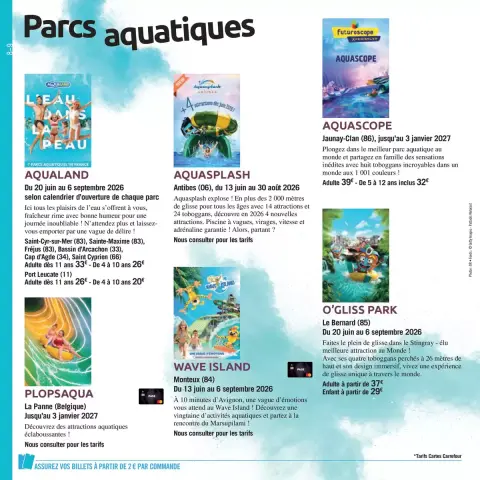 Carrefour France offers from 3 April to 30 September 2026 THE BOOK OF OUTINGS OFFERS - Page 8
