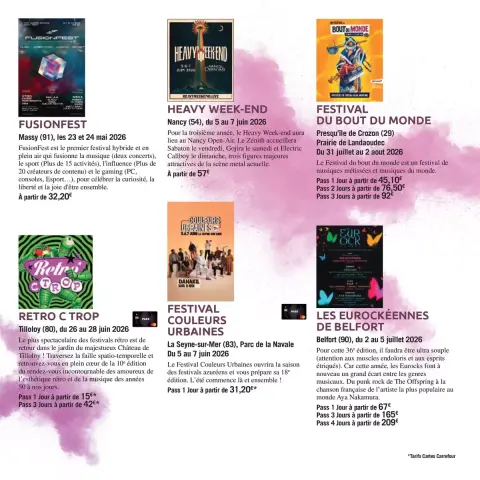 Carrefour France offers from 3 April to 30 September 2026 THE BOOK OF OUTINGS OFFERS - Page 15