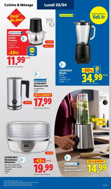 Lidl France offers from 15 to 20 April 2026 Deals of the week - Page 12
