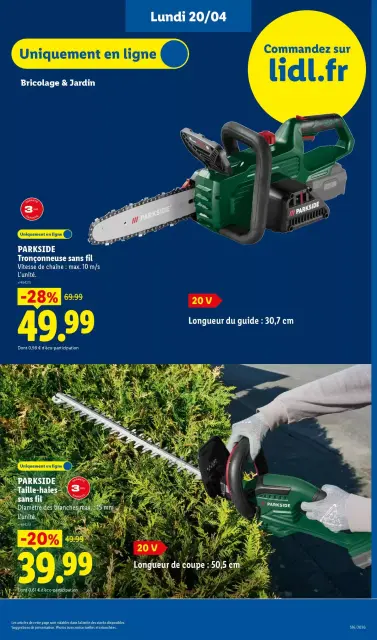 Lidl France offers from 16 to 22 April 2026 Weekly Special Offers - Page 63