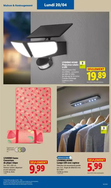 Lidl France offers from 16 to 22 April 2026 Weekly Special Offers - Page 53