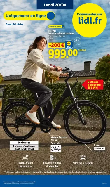 Lidl France offers from 16 to 22 April 2026 Weekly Special Offers - Page 57
