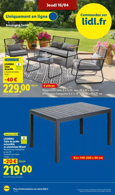 Lidl France offers from 16 to 22 April 2026 Weekly Special Offers - Page 38