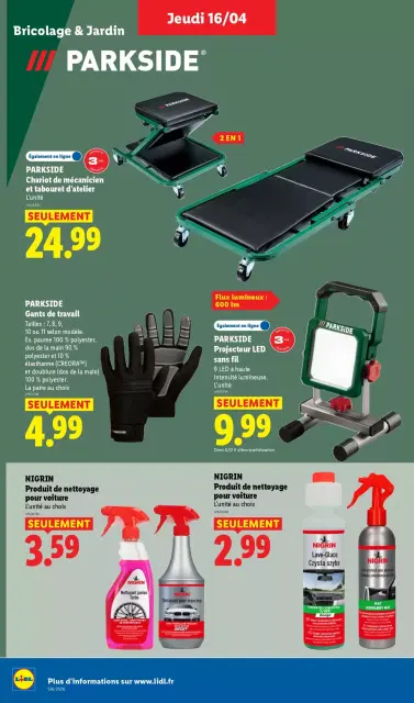 Lidl France offers from 16 to 22 April 2026 Weekly Special Offers - Page 32