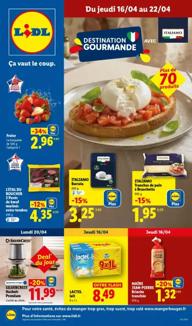 Lidl France offers from 16 to 22 April 2026 Weekly Special Offers - Page 1