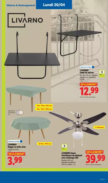 Lidl France offers from 16 to 22 April 2026 Weekly Special Offers - Page 51
