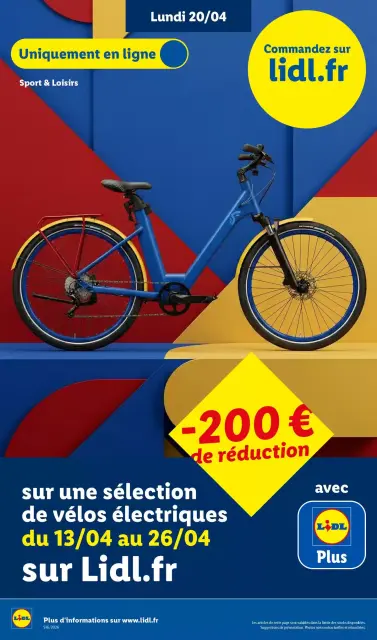 Lidl France offers from 16 to 22 April 2026 Weekly Special Offers - Page 60
