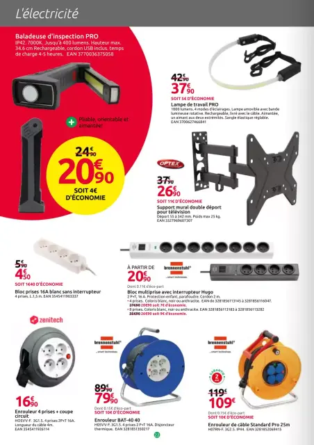 Offres Mr.Bricolage France de 25 mars à 19 avril 2026 Nouveau catalogue de soldes - Page 22