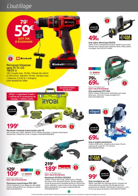 Offres Mr.Bricolage France de 25 mars à 19 avril 2026 Nouveau catalogue de soldes - Page 3