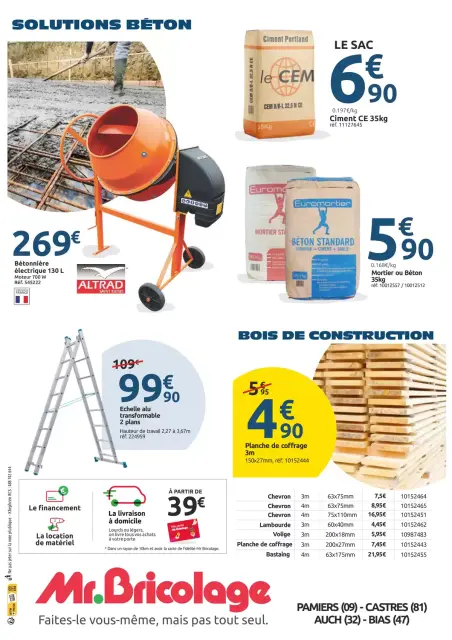Mr.Bricolage France offers from 8 to 25 April 2026 SPECIAL WORKS OFFERS - Page 4