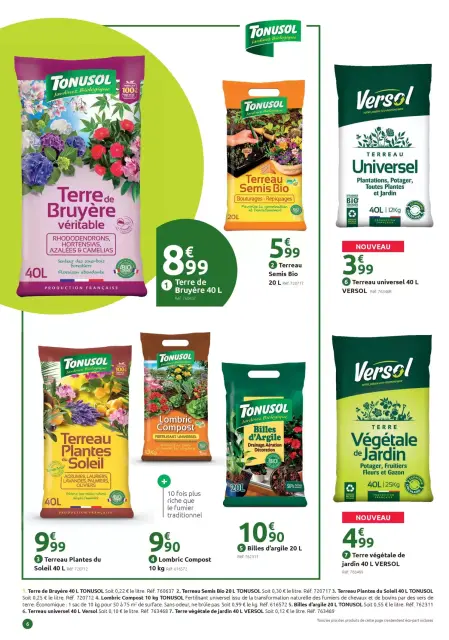 Mr.Bricolage France offers from 9 April to 2 May 2026 GARDEN SPECIAL OFFERS - Page 6