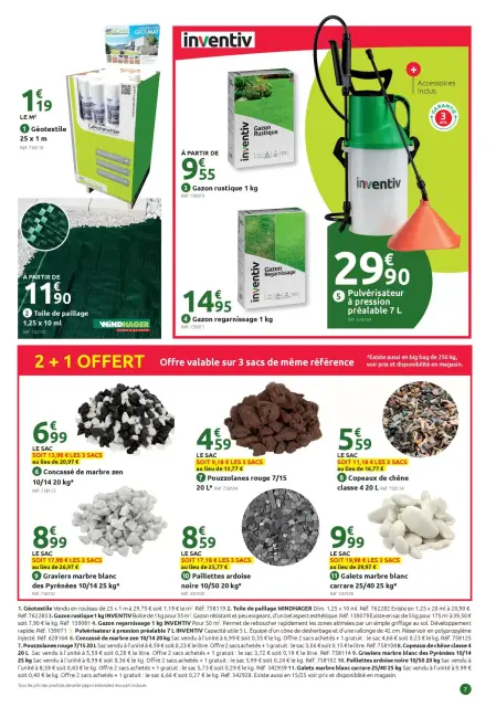 Mr.Bricolage France offers from 9 April to 2 May 2026 GARDEN SPECIAL OFFERS - Page 7