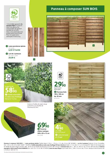 Mr.Bricolage France offers from 9 April to 2 May 2026 GARDEN SPECIAL OFFERS - Page 11