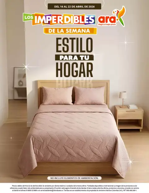 Ofertas de Tiendas ara Colombia de 16 a 22 abril 2026 Ofertas IMPERDIBLES - Página 1