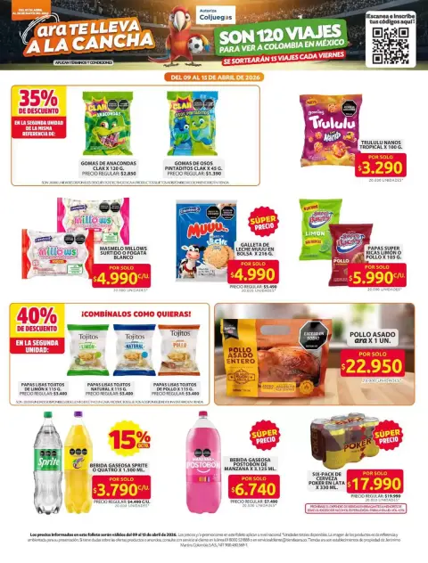 Offres Magasins Ara Colombie de 2 avril à 26 mai 2026 Offres principales pour tous les clients - Page 20