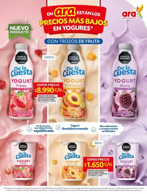 Offres Magasins Ara Colombie de 2 avril à 26 mai 2026 Offres principales pour tous les clients - Page 19
