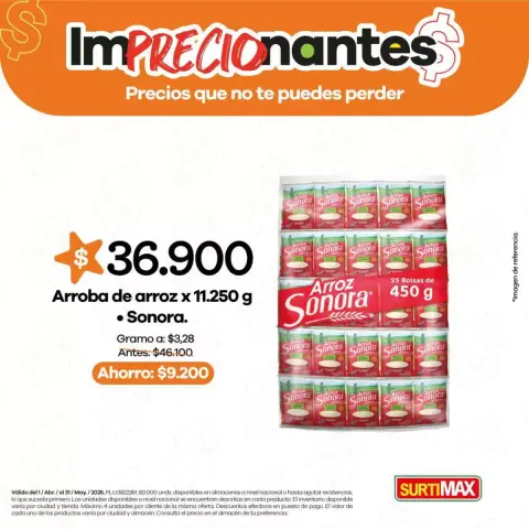 Ofertas de Surtimax Colombia de 3 abril a 31 mayo 2026 ImPRECIOnantes Precios que no te puedes perder - Página 2