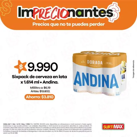 Ofertas de Surtimax Colombia de 3 abril a 31 mayo 2026 ImPRECIOnantes Precios que no te puedes perder - Página 3