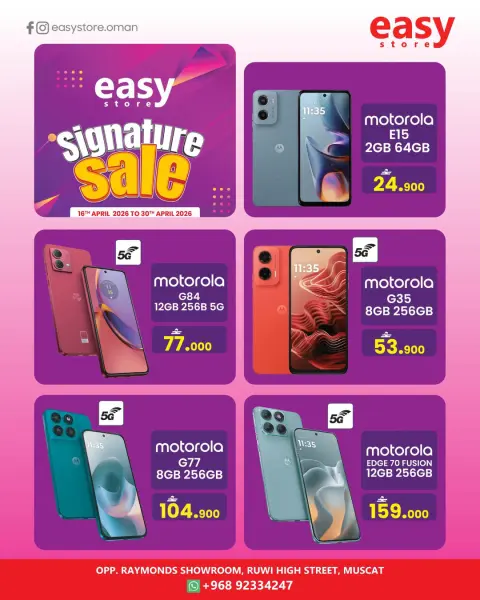 Offres magasin Easy Oman de 16 à 30 avril 2026 Signature Sale - Page 2