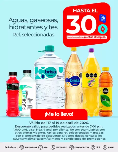 Ofertas de Olímpica Colombia de 17 a 19 abril 2026 Ofertas especiales atractivas para todos - Página 1