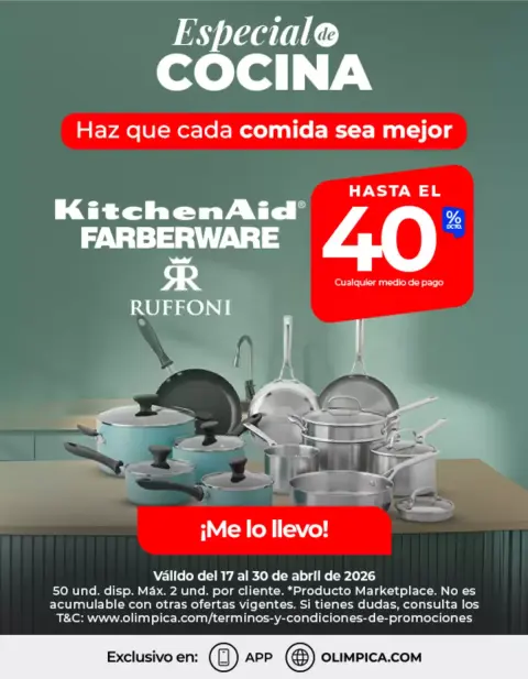 Ofertas de Olímpica Colombia de 17 a 30 abril 2026 Ofertas principales para ahorradores - Página 1