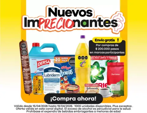 Ofertas de Éxito Colombia de 15 a 19 abril 2026 Ofertas para cazadores de gangas - Página 1