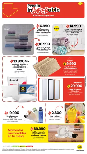 Éxito Colombia offers from 13 March to 19 June 2026 UNBEATABLE PRICE - Page 15