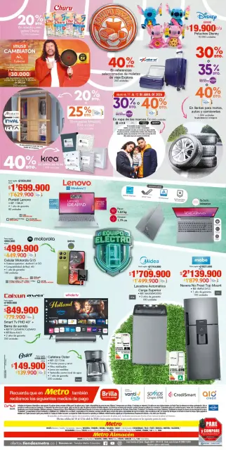 Metro Stores Colombia offers from 6 April to 19 July 2026 Offers - Page 8